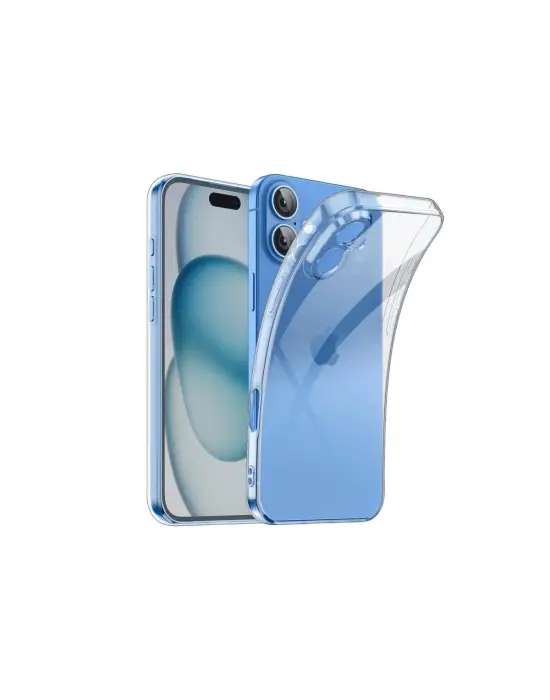 Apple İphone 16 Kılıf Lüx Şeffaf Silikon