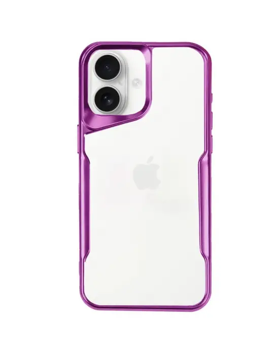 Apple İphone 16 Plus Kılıf Boyi Silikon Kapak - Pembe