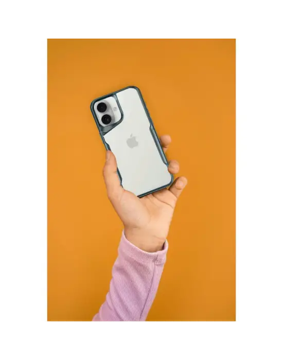 Apple İphone 16 Plus Kılıf Boyi Silikon Kapak - Turkuaz