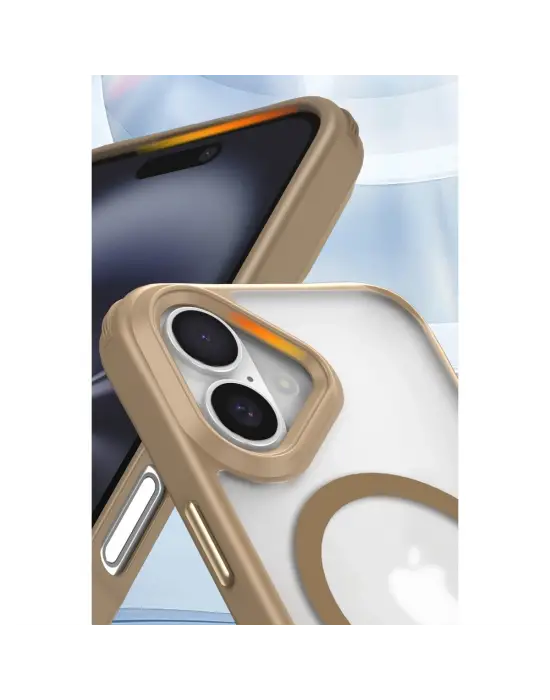 Apple İphone 16 Plus Kılıf Enka Magsafe Silikon Kılıf - Siyah