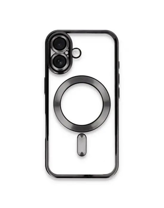 Apple İphone 16 Plus Kılıf Kross Magneticsafe Kapak - Siyah