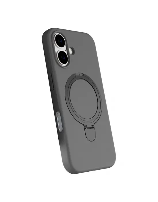 Apple İphone 16 Plus Regal Magsafe Standlı Kapak - Titan Gri