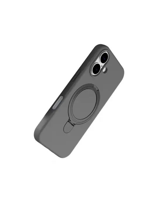Apple İphone 16 Plus Regal Magsafe Standlı Kapak - Titan Gri
