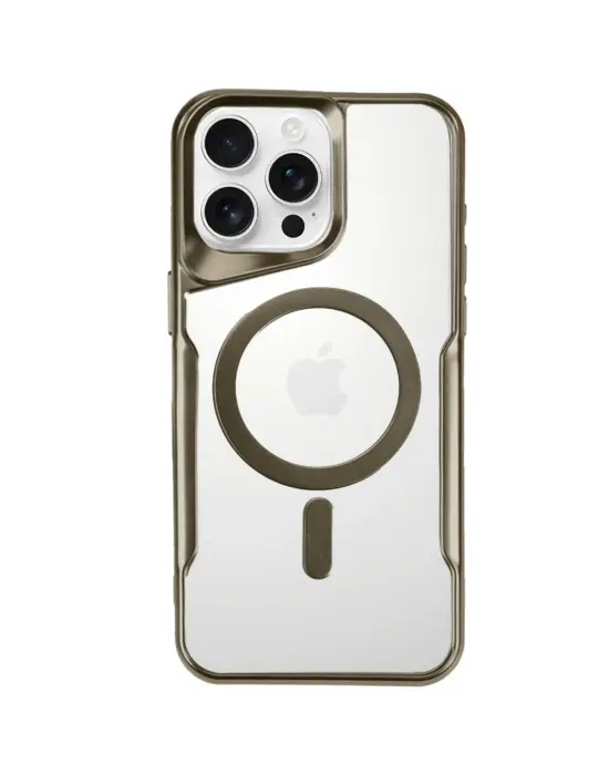 Apple İphone 16 Pro Kılıf Boyi Magsafe Silikon Kapak - Desert