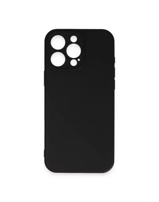 Apple İphone 16 Pro Kılıf First Silikon - Siyah