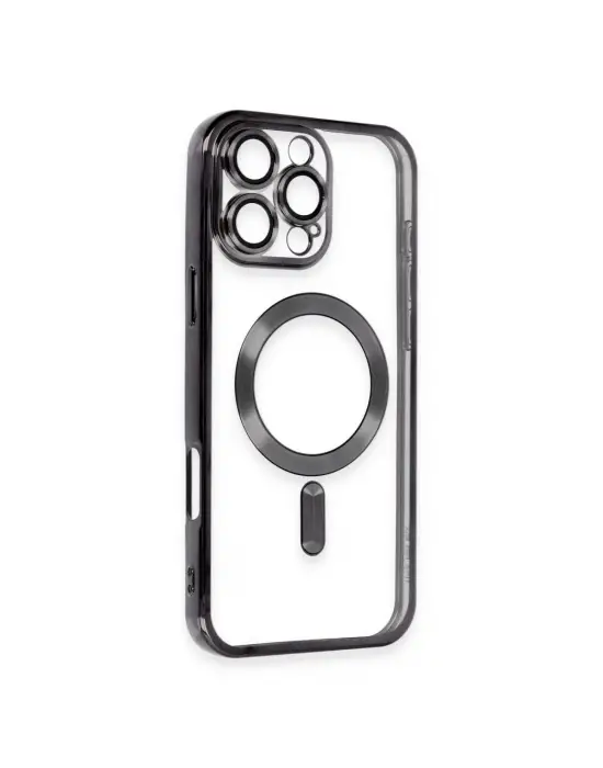 Apple İphone 16 Pro Kılıf Kross Magneticsafe Kapak - Siyah