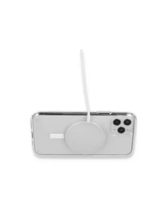 Apple İphone 16 Pro Kılıf Pc Real Magsafe Kapak - Şeffaf