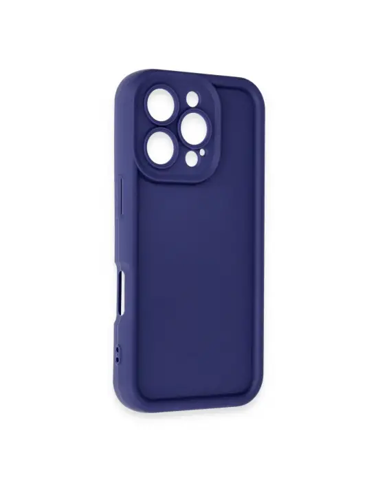Apple İphone 16 Pro Kılıf Viera Silikon - Lacivert
