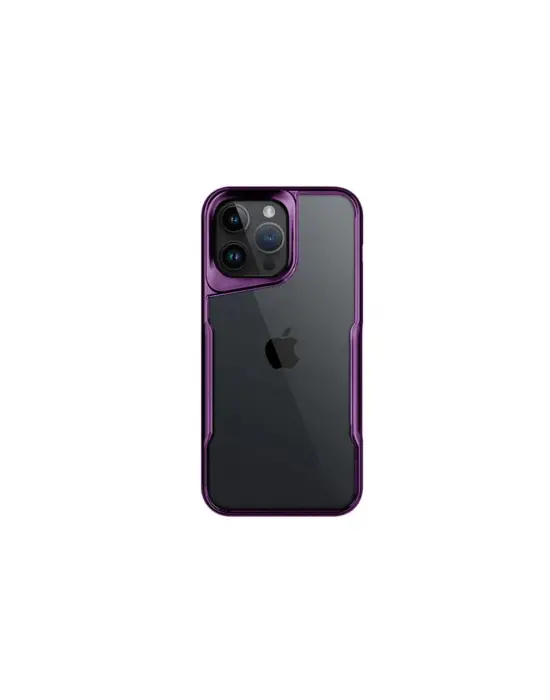Apple İphone 16 Pro Max Kılıf Boyi Silikon Kapak - Derin Mor