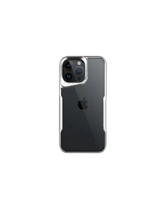 Apple İphone 16 Pro Max Kılıf Boyi Silikon Kapak - Gümüş