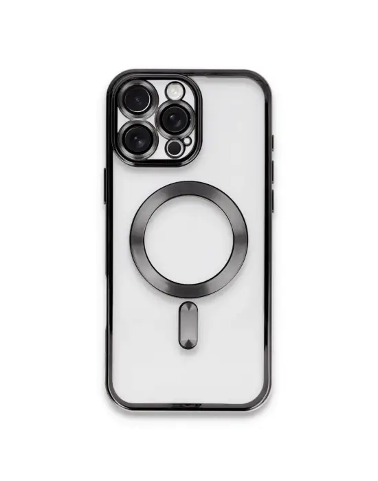 Apple İphone 16 Pro Max Kılıf Kross Magneticsafe Kapak - Siyah