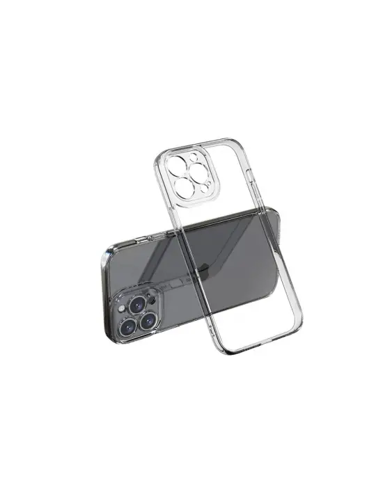 Apple İphone 16 Pro Max Kılıf Lüx Şeffaf Silikon