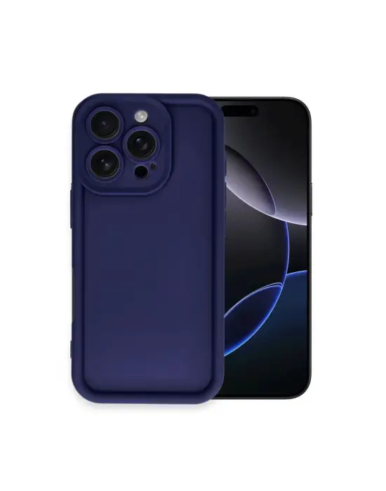 Apple İphone 16 Pro Max Kılıf Viera Silikon - Lacivert