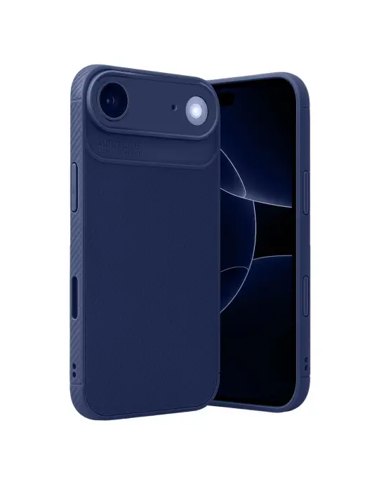 Apple İphone 17 Air Auto Focus Karbon Kapak - Lacivert