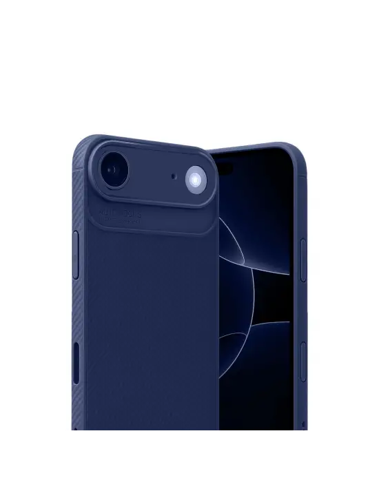 Apple İphone 17 Air Auto Focus Karbon Kapak - Lacivert