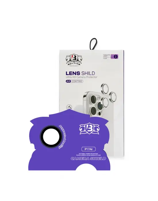 Apple İphone 17 Air Bilvis Titan Kamera Lens - Lacivert