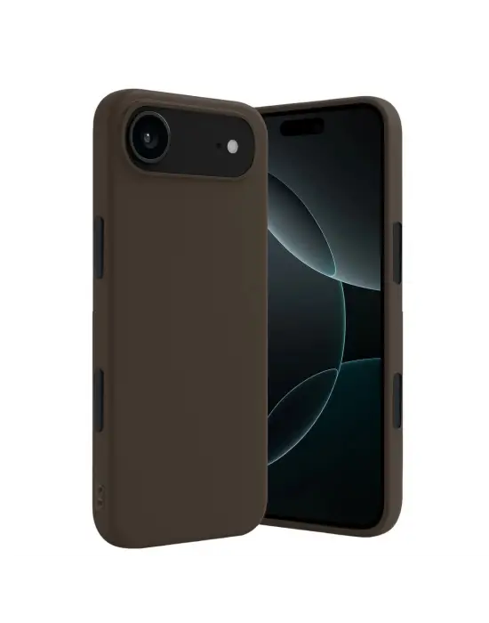 Apple İphone 17 Air First Silikon - Kahverengi