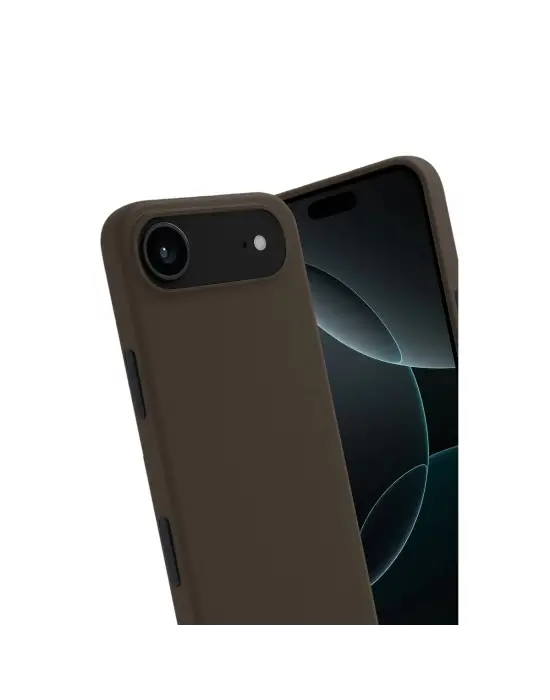 Apple İphone 17 Air First Silikon - Kahverengi