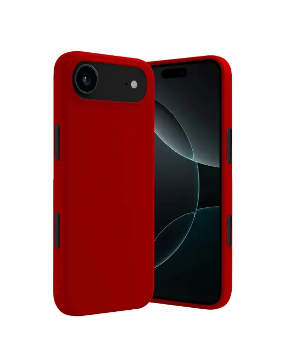 Apple İphone 17 Air First Silikon - Kırmızı