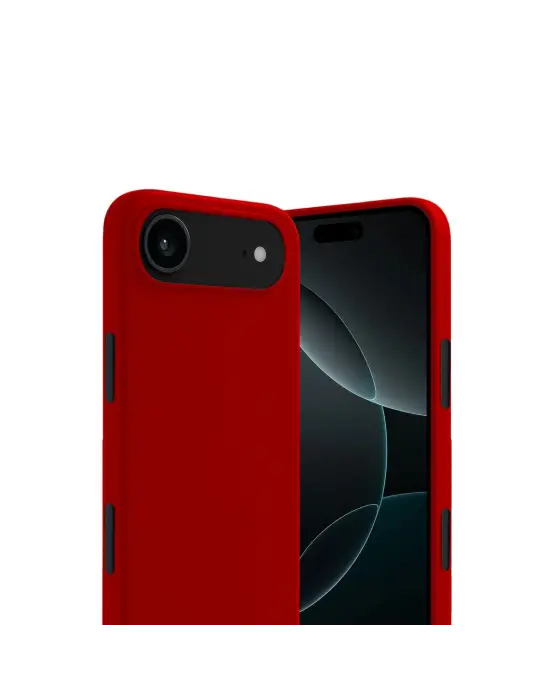 Apple İphone 17 Air First Silikon - Kırmızı