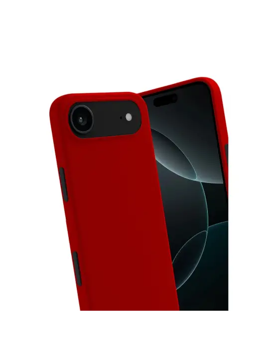 Apple İphone 17 Air First Silikon - Kırmızı