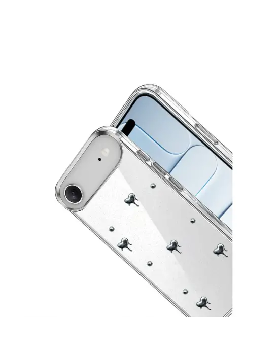 Apple İphone 17 Air Fiyonk Desenli Kapak - Desen 1