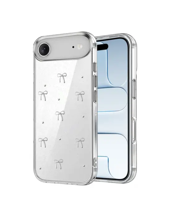 Apple İphone 17 Air Fiyonk Desenli Kapak - Desen 5