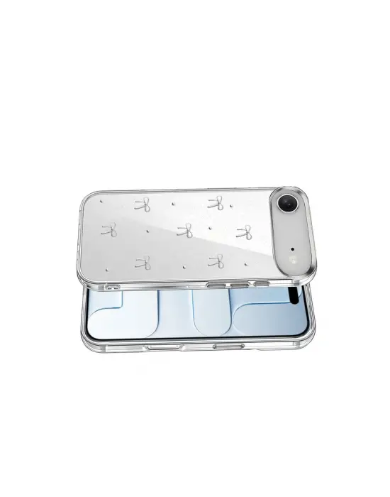 Apple İphone 17 Air Fiyonk Desenli Kapak - Desen 5