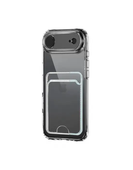 Apple İphone 17 Air Kart Şeffaf Silikon - Şeffaf