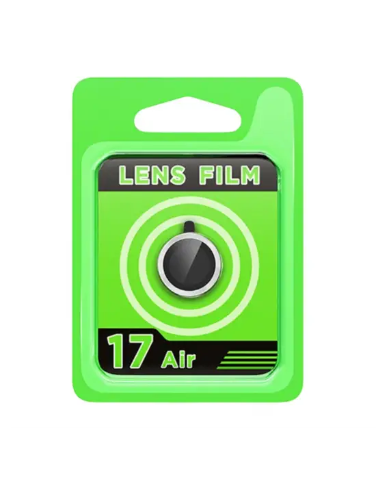 Apple İphone 17 Air Raze Metal Kamera Lens - Gümüş