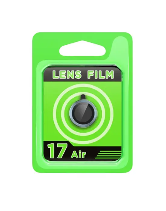 Apple İphone 17 Air Raze Metal Kamera Lens - Mavi