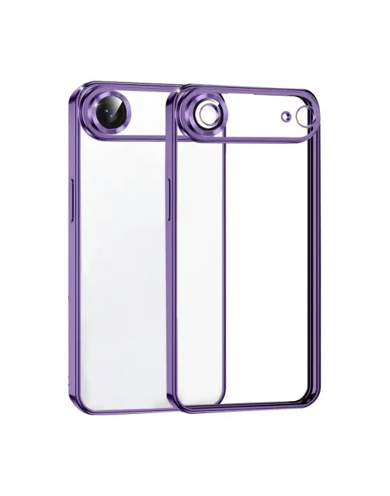 Apple İphone 17 Air Razer Lensli Silikon - Mor