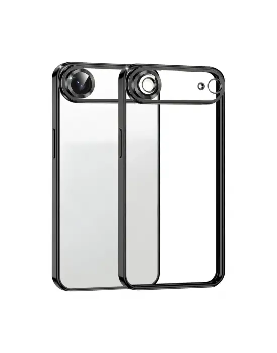 Apple İphone 17 Air Razer Lensli Silikon - Siyah