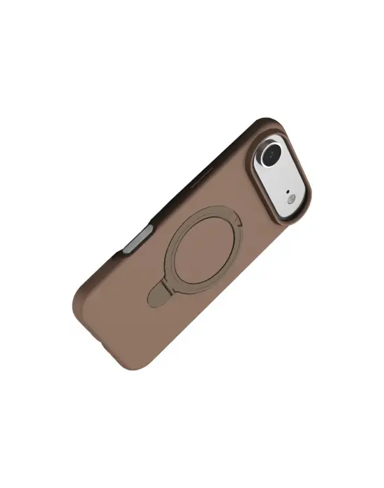 Apple İphone 17 Air Regal Magsafe Standlı Kapak - Çöl Titanyum