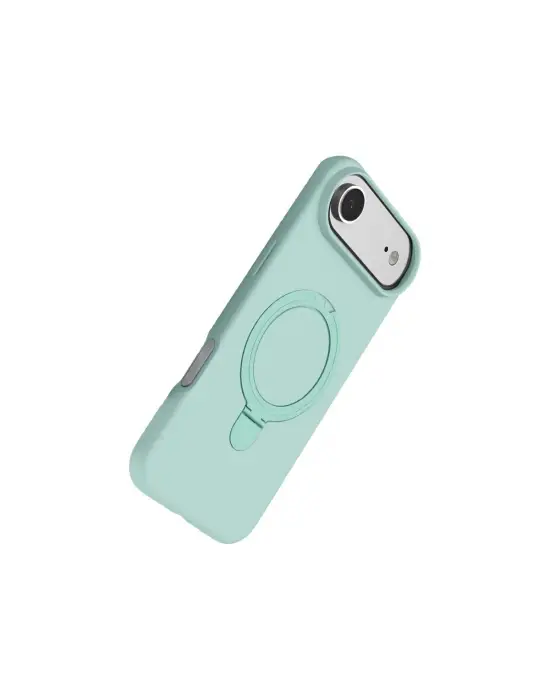 Apple İphone 17 Air Regal Magsafe Standlı Kapak - Su Yeşili