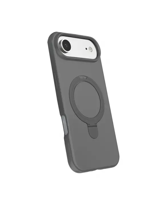 Apple İphone 17 Air Regal Magsafe Standlı Kapak - Titan Gri