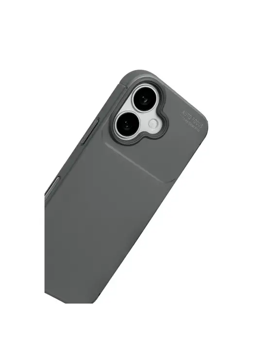 Apple İphone 17 Auto Focus Karbon Kapak - Gri