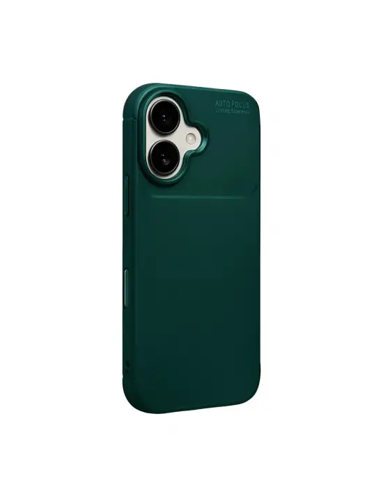 Apple İphone 17 Auto Focus Karbon Kapak - Koyu Yeşil