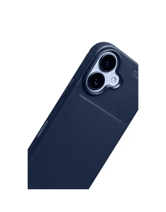 Apple İphone 17 Auto Focus Karbon Kapak - Lacivert
