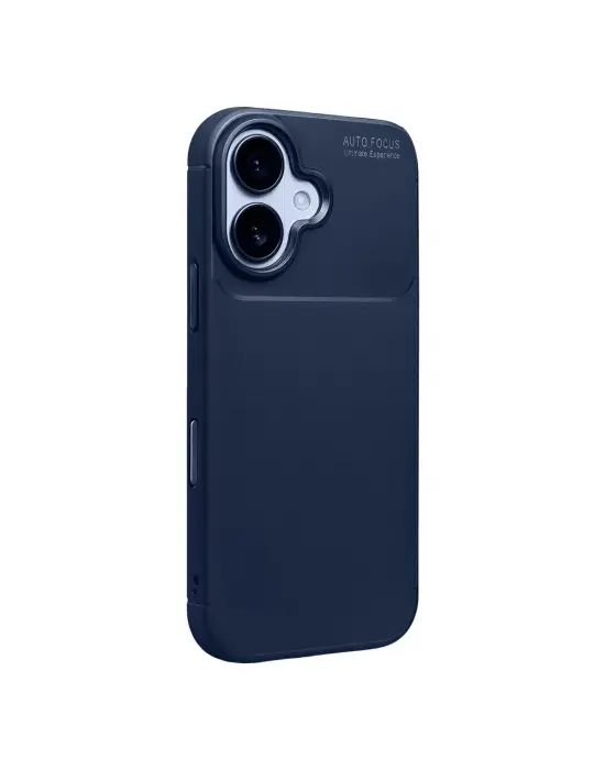 Apple İphone 17 Auto Focus Karbon Kapak - Lacivert
