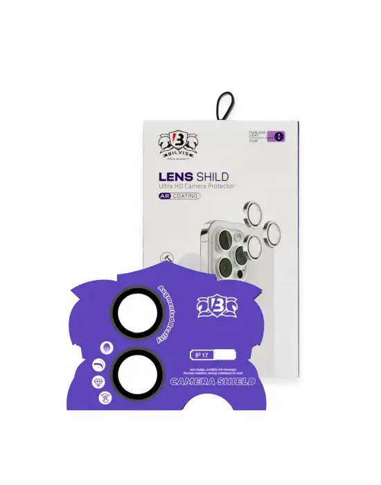 Apple İphone 17 Bilvis Titan Kamera Lens - Siyah