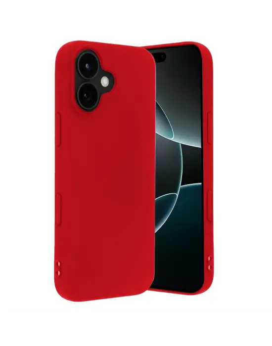 Apple İphone 17 First Silikon - Kırmızı