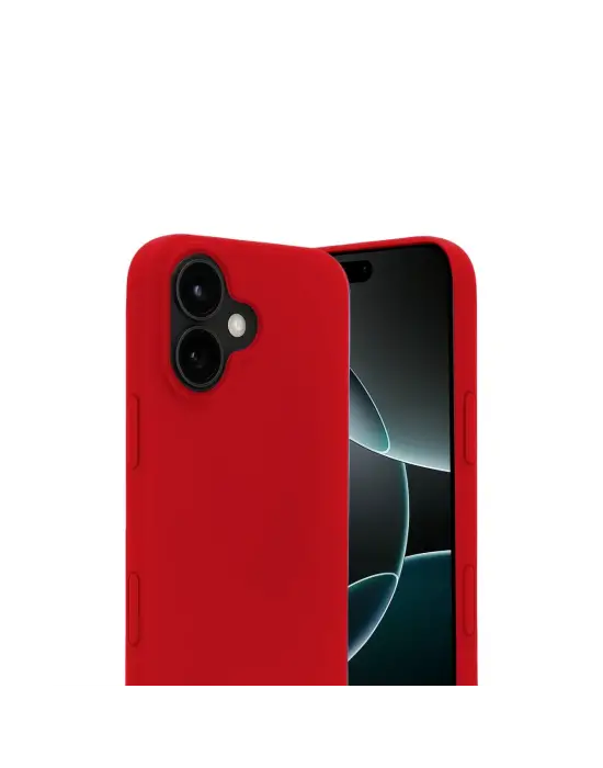 Apple İphone 17 First Silikon - Kırmızı