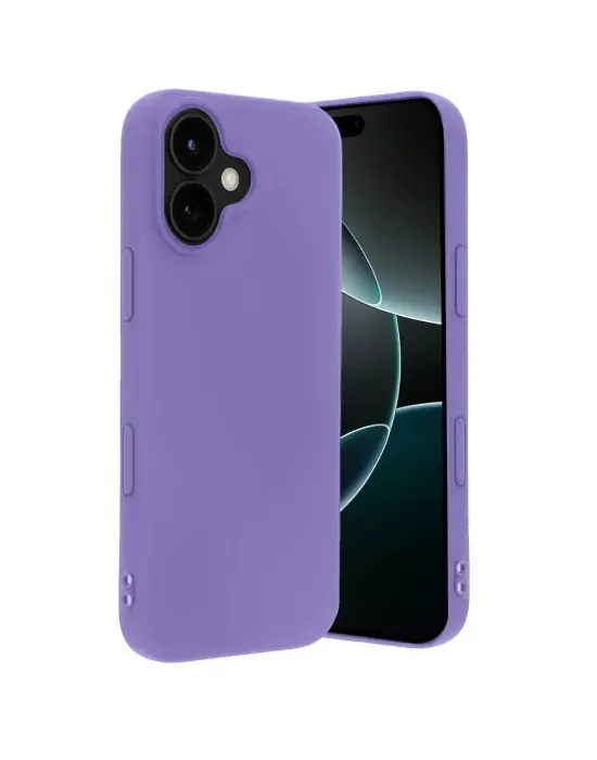 Apple İphone 17 First Silikon - Lila