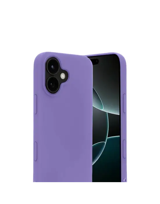 Apple İphone 17 First Silikon - Lila