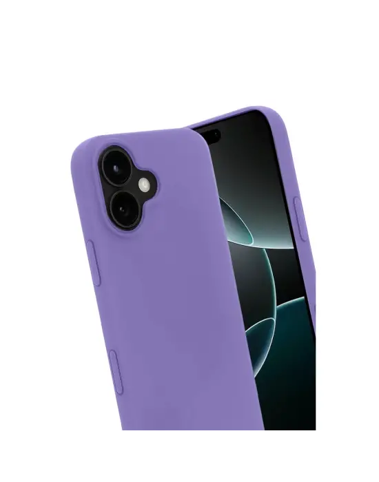 Apple İphone 17 First Silikon - Lila