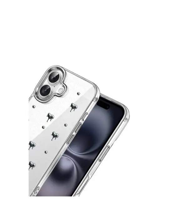 Apple İphone 17 Fiyonk Desenli Kapak - Desen 1