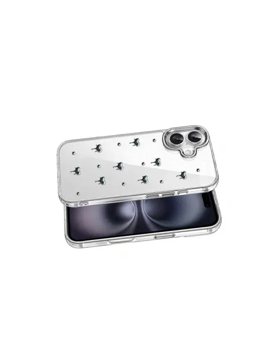 Apple İphone 17 Fiyonk Desenli Kapak - Desen 1