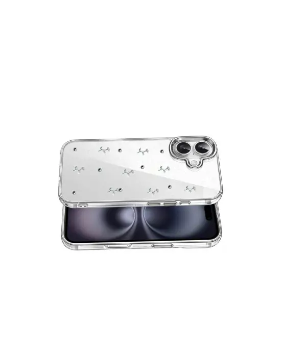 Apple İphone 17 Fiyonk Desenli Kapak - Desen 4