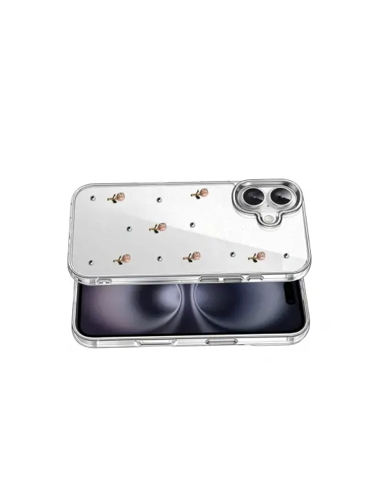 Apple İphone 17 Fiyonk Desenli Kapak - Desen 6